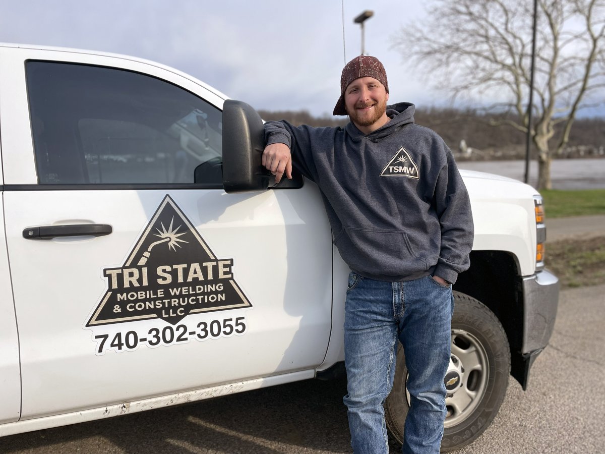 Dustin Blankenship saw a gap – and built a business to fill it. After training at MAMC, he launched Tri-State Mobile Welding &amp; Construction to meet a need for mobile welding in the region. What started as a side hustle has grown into a full-time business. mfg.marshall.edu/29609-2/