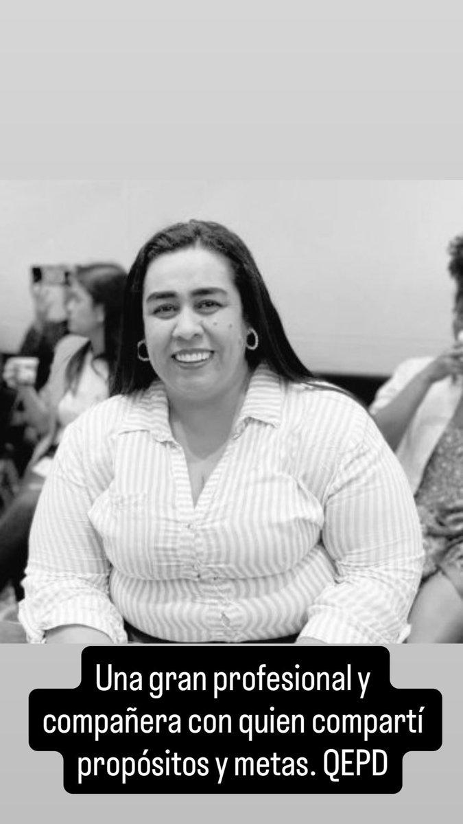 Milena fue vocación de servicio y un ser que inspiraba por su capacidad de entrega. Dios te bendiga siempre 🙏🏻🙏🏻🙏🏻