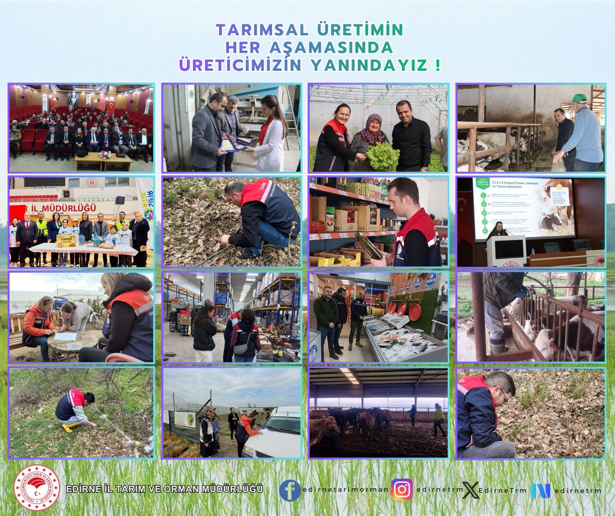 Edirne İl Tarım ve Orman Müdürlüğü tweet media