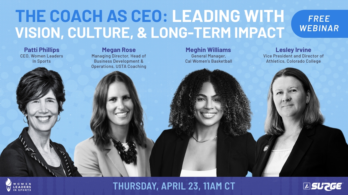 BSNSPORTS_SURGE's tweet image. Great coaches don’t just lead teams, they build culture, set vision, and create lasting impact. Join Women Leaders in Sports &amp;amp; SURGE for a powerful conversation on what it truly means to lead beyond the game.
#WomenInSports #SURGE