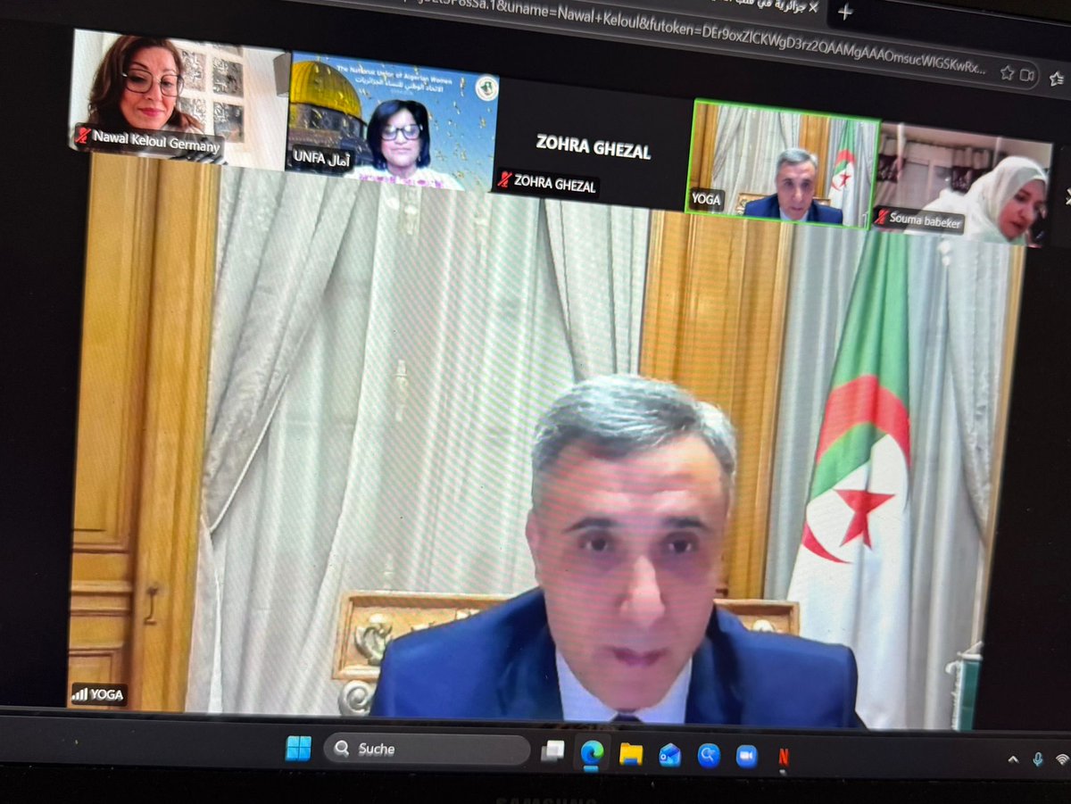 Ambassador of Algeria to Egypt tweet media