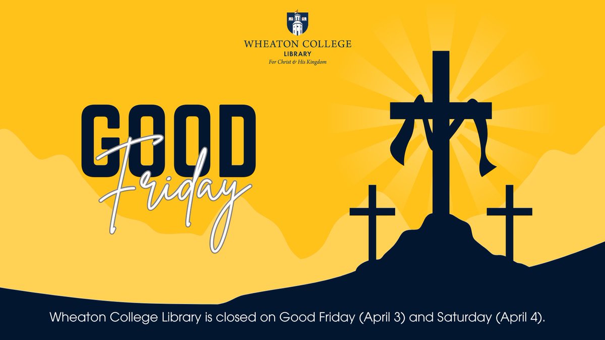 Wheaton College Library tweet media