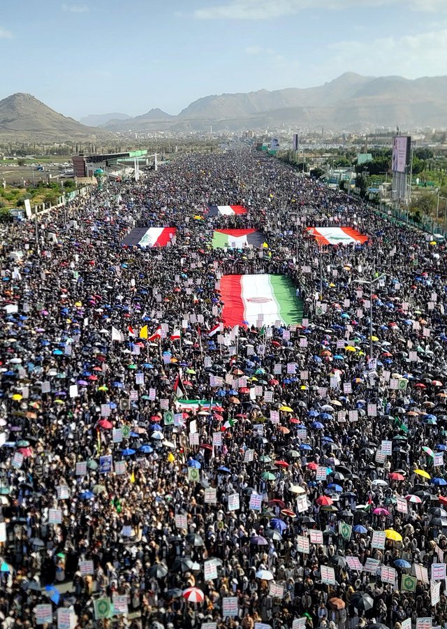 Bin_S_aeed's tweet photo. صنعاء اليوم مع الأسرى والمسرى ومع إيران ضد العدوان :

#IranWar‌ https://t.co/mjEbjhnRtp
