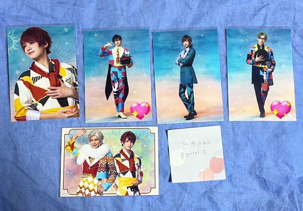 gocha2_g's tweet photo. 【交換】エーステ ACT3 SPRING &amp; SUMMER 2026 春夏 ランブロ ランダムブロマイド

譲）画像1.2

求）画像3.4

💖⇄💖のみ
一部お声がけ中のものあります。
5/6マチネ、5/16.17手渡しのみ
検索からもお気軽にどうぞ◎ https://t.co/NZulPy9r9j