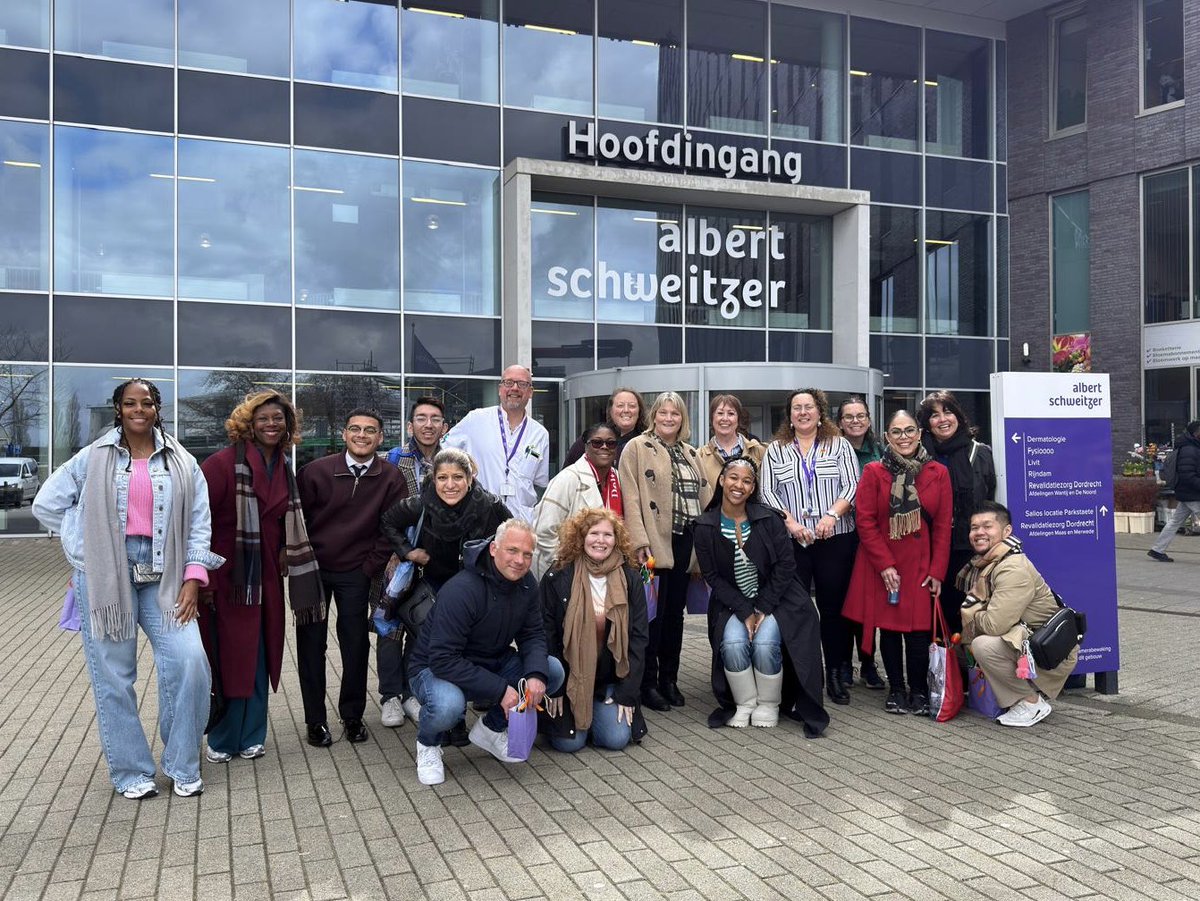 AcpMmu's tweet photo. Huge thanks to Lillian Maas 🌟 for an inspiring #International #AdvancedPractice week in #Rotterdam 🇳🇱 🌍😃.
Great to connect with colleagues &amp; students from the #USA, #Netherlands &amp; #Canada. Loved sharing #AP work @AcpMmu #UK 🇬🇧 &amp; learning from others 🙌 @Anna_Kime @Diane_Reid1 https://t.co/A5N8fTqhpT