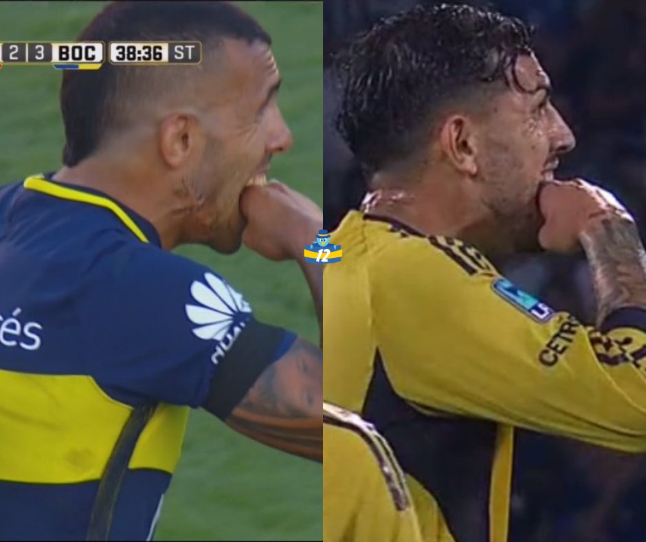 💭Sí, a todos se nos vino la misma imagen cuando lo vimos anoche a Lea.

🔪😬💙💛💙