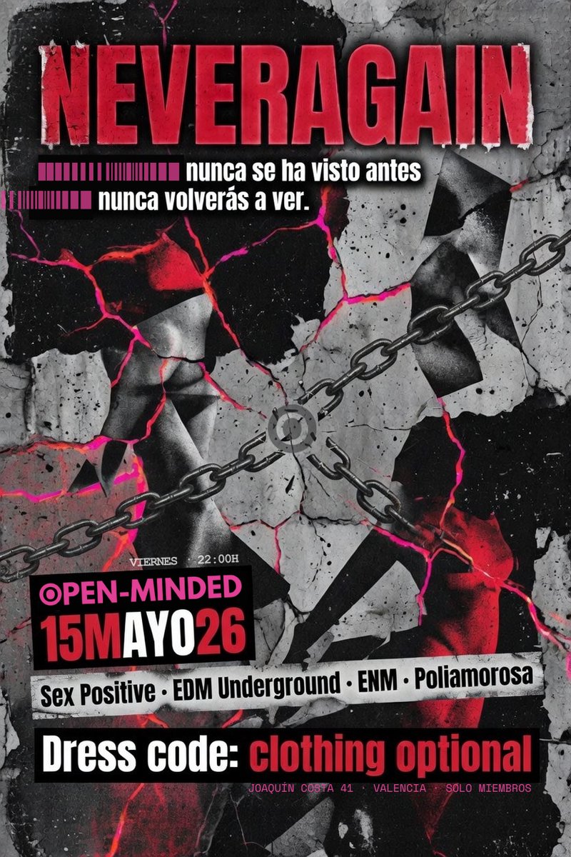 OPEN-MINDED 🗝️ Valencia | Lifestyle ENM tweet media