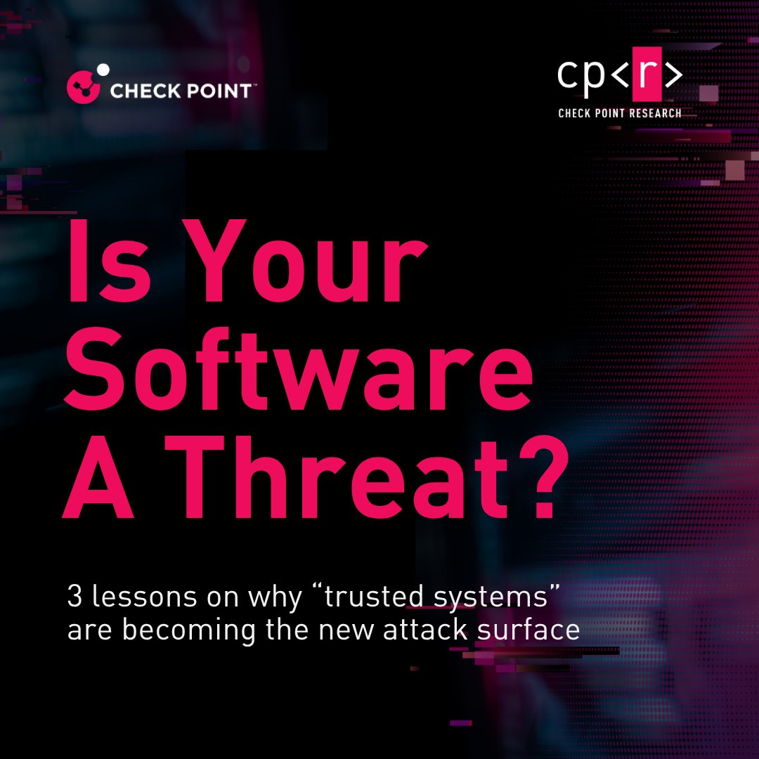 Check Point Software tweet media