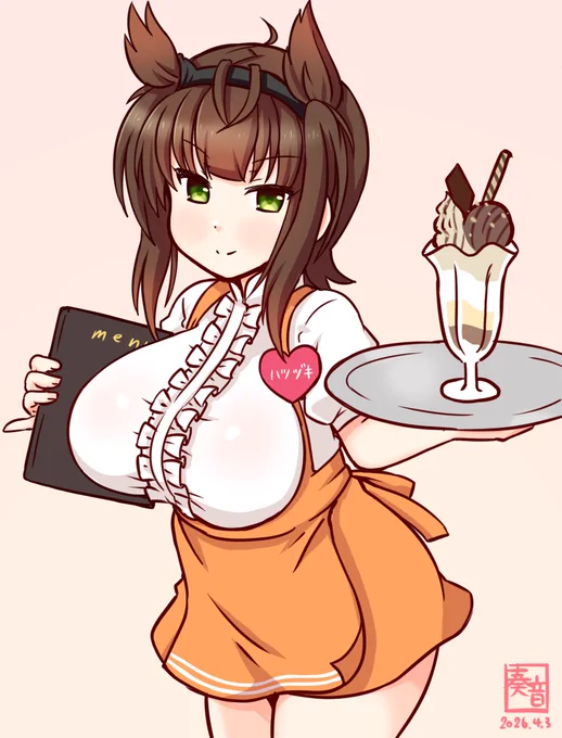「よし、僕が行く。 初月出るぞ!…姉さん、ここは任せて」 #艦これ版真剣お絵描き60分一本勝負_20260403 #初月