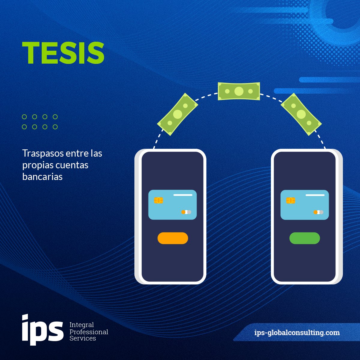 IPSCONSULTORES's tweet photo. Traspasos entre las propias cuentas bancarias
Entérate de más https://t.co/cvfctmZDNz https://t.co/TitUISyden