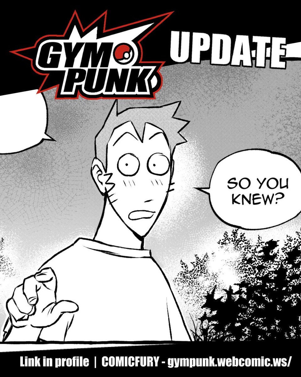 Olibheare's tweet photo. You knew about what- the GYMPUNK update? 
read here > https://t.co/gW6EyZHelv 
#pokemon #nuzlocke #webcomic https://t.co/zWsZ9YjVCF