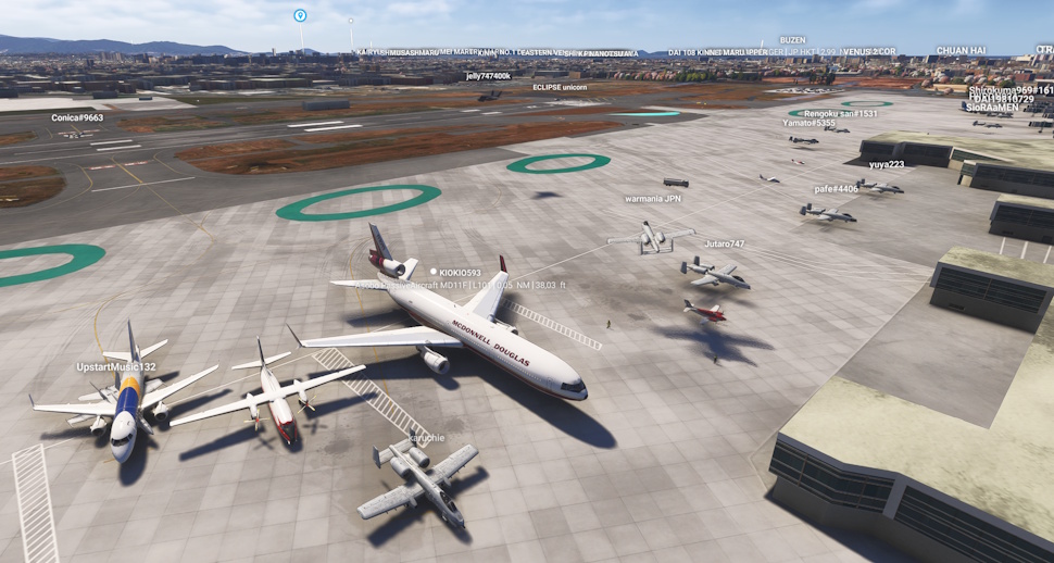 AvionChibi's tweet image. #MSFS2024 おつかれさまでした楽しかったです☺️
そして今年最強の心理ショックあざす
&amp;lt;パチもんF27😱&amp;gt;そんなあ🤣
KIOKIOさん機いちおう👇三発機表示👀#msfs比較測量部