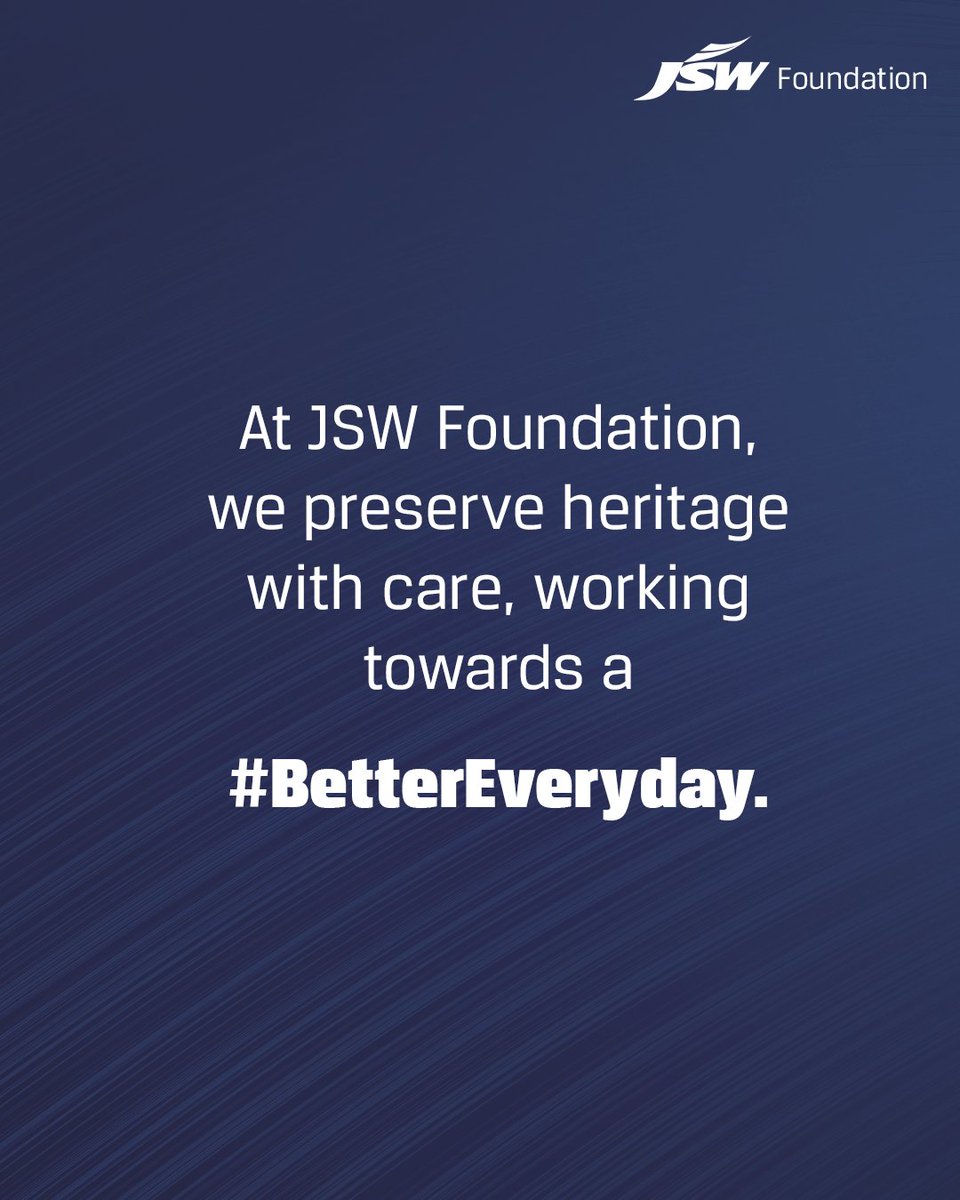 JSW Foundation tweet media