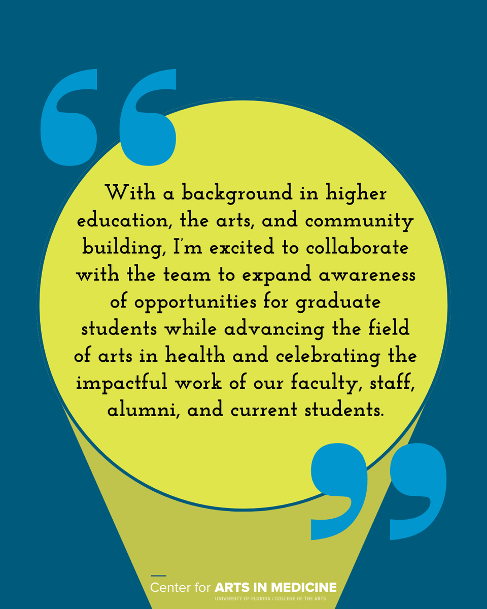 UF Center for Arts in Medicine tweet media