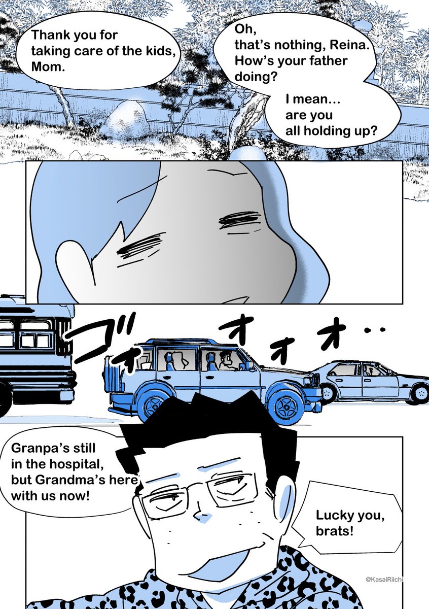 KasaiRiichi's tweet photo. The Day I Couldn’t Die With My Father EP29
#webcomic
#memoir
#grief https://t.co/cI3Wo4abuG