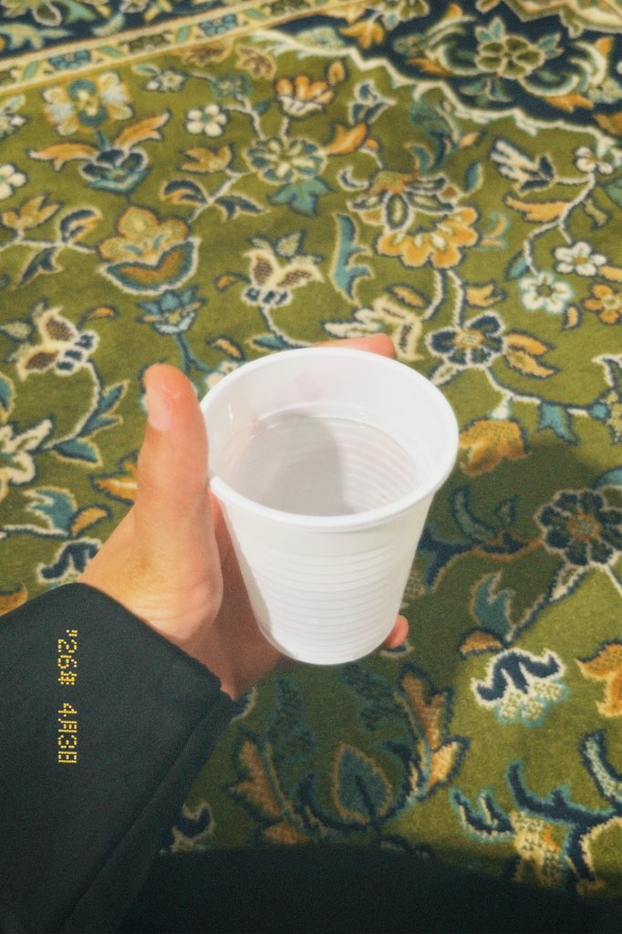 Tavaftan sonra içilen O Zemzem..💝💝