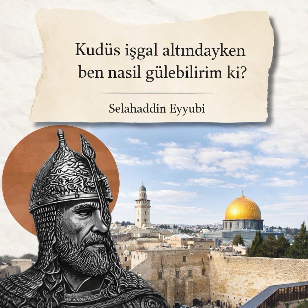 "Kudüs işgal altındayken ben nasıl gülebilirim ki?"#MescidiAksayaSahipÇık