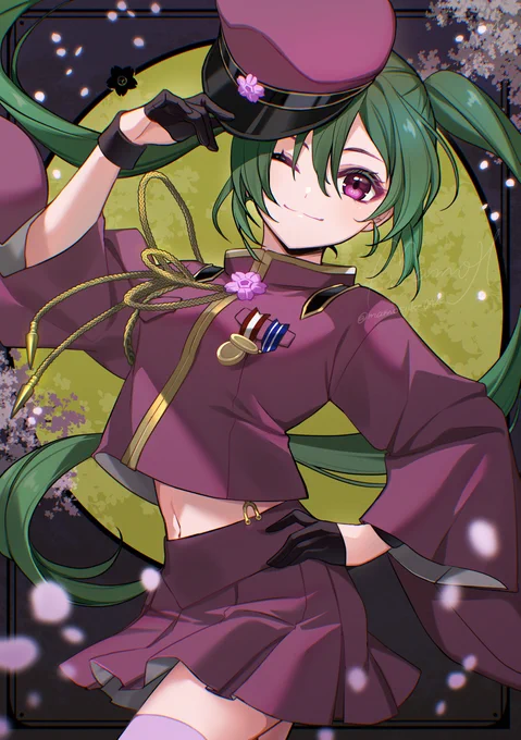 君ガ歌イ 僕ハ踊ル #千本桜 #初音ミク