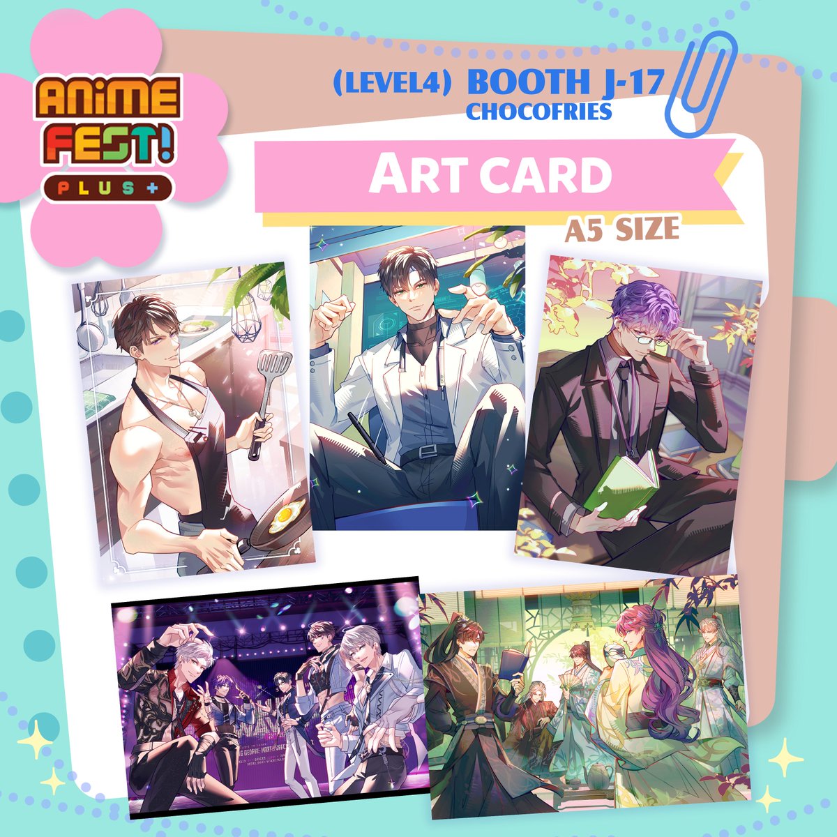 Hello~ I’ll be boothing at【 Anime Fest!Plus+ 】✨

🔗 Preorder is OPEN NOW  - form.jotform.com/260871755922465 

✨✨✨
🌸 Event Details 🌸
📌 Booth: J-17
📍 Anime Fest!Plus+ @comic_fiesta
⏰ 18–19 April 2026
🎪 SPCC
#LoveandDeepspaces #zayne #animefestplus #animefest2026 #caleb #lads