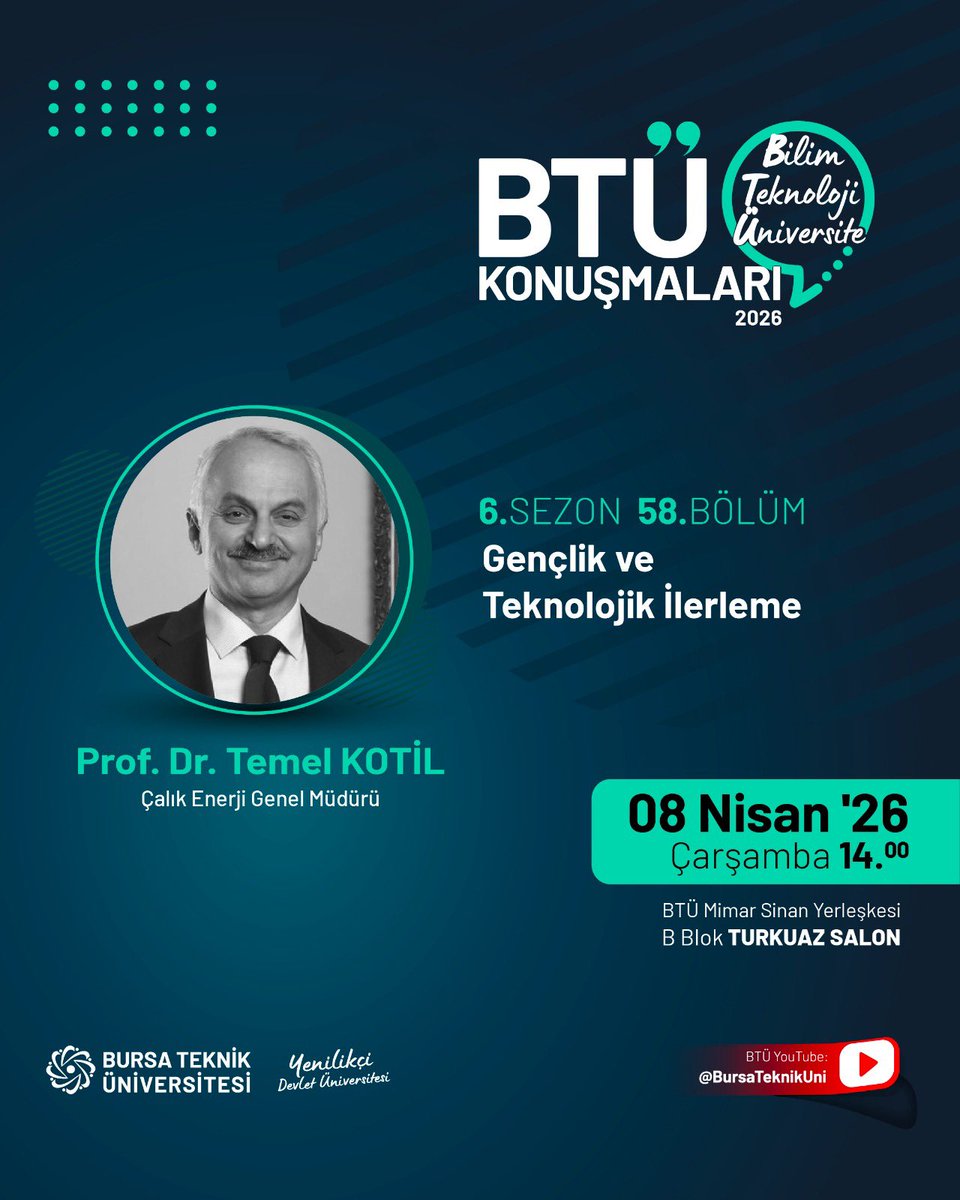Bursa Teknik Üniversitesi (BTÜ) tweet media