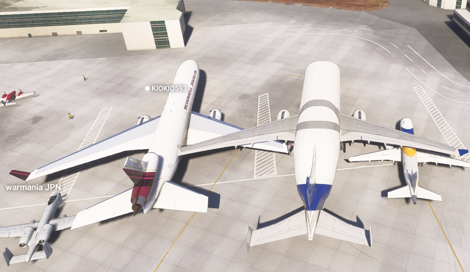 AvionChibi's tweet image. @simpilotkiokio537 ひさしぶりの編隊着陸🥳
youtube.com/watch?v=eIt_rV…
🐬😍#ベルーガXL #BelugaXL #MSFS2024 #msfs比較測量部