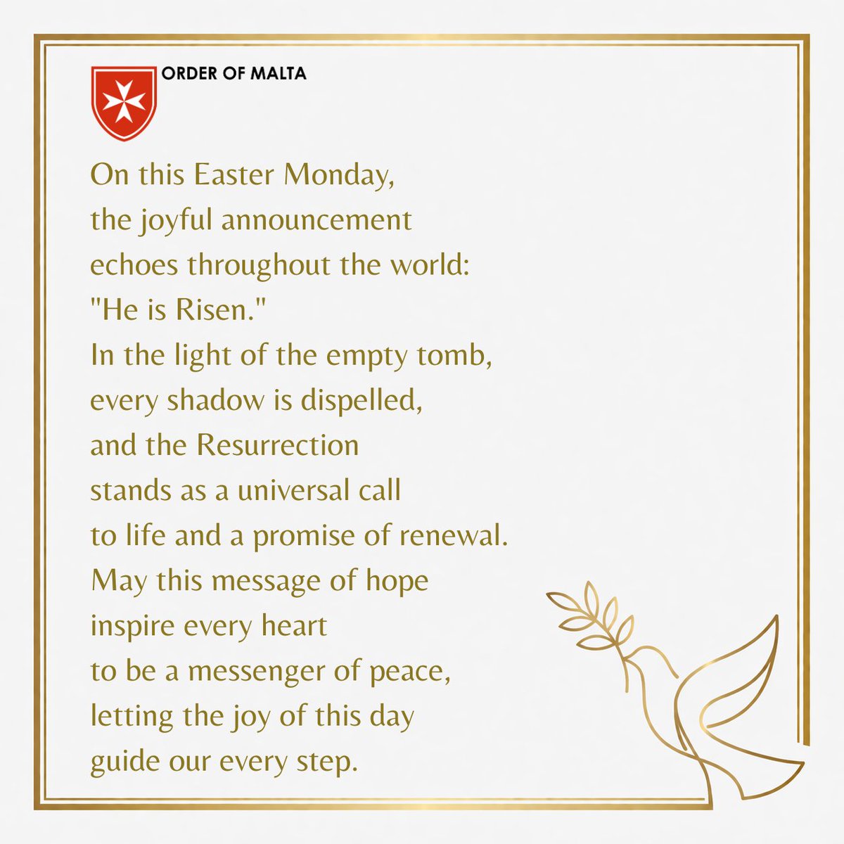 Order of Malta tweet media
