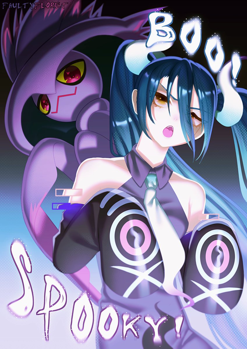 aren't you scared?~ 
(2023)
#hatsunemiku #vocaloid #初音ミク