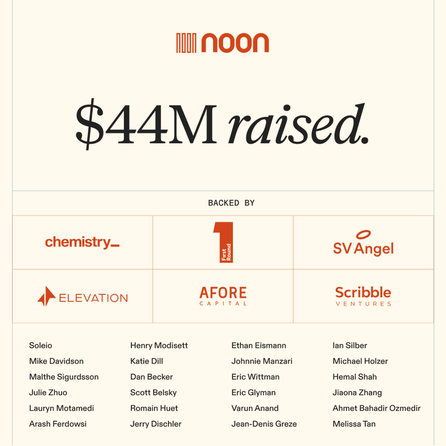 Web3Hindi's tweet photo. Quick update @noondesign

Noon raises $44M to eliminate the gap between design and code.

Backed by leading designers and investors, Noon is building the first dual-canvas to help designers ship products directly from a canvas.

Get early Access now :
https://t.co/XPU4FX8WpE

Like and Retweet for others.