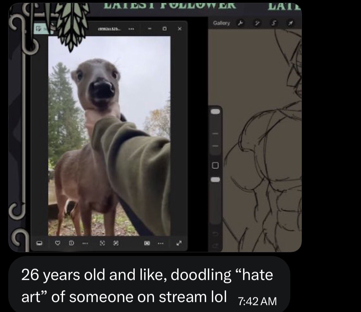 horsie tha durr tweet media