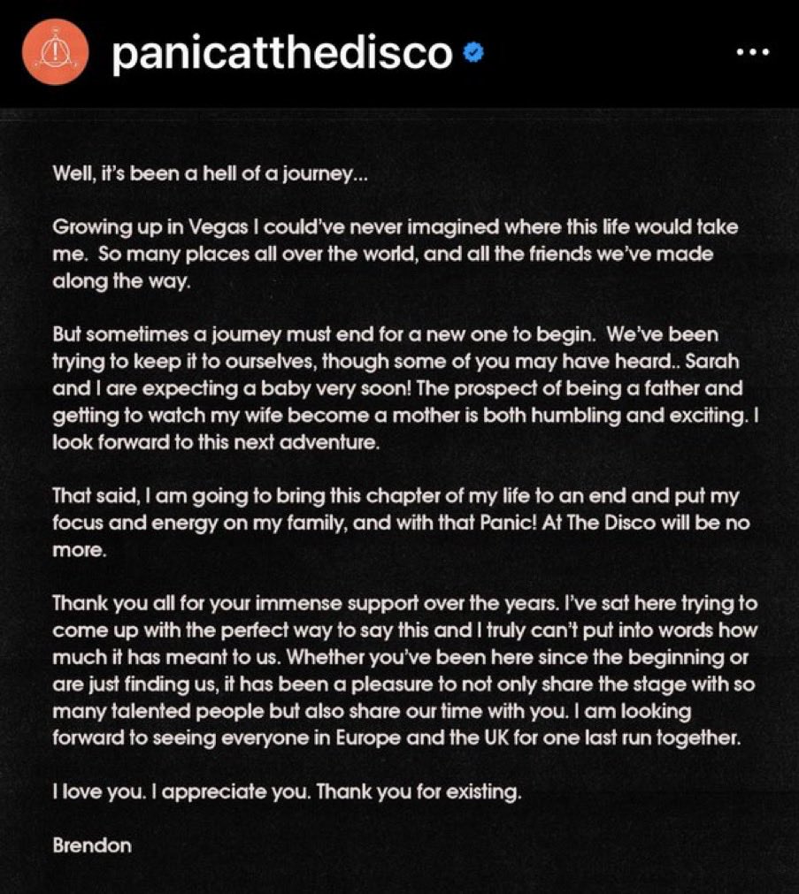 Panic! Facts & Fun 🍯🐝 ‽ tweet media