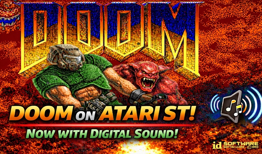AmigamagazineGA's tweet image. Doom just got louder: the Atari ST port now supports digital sound effects generationamiga.com/2026/04/03/doo… #Doom #Atari #ST #retrogaming #80s