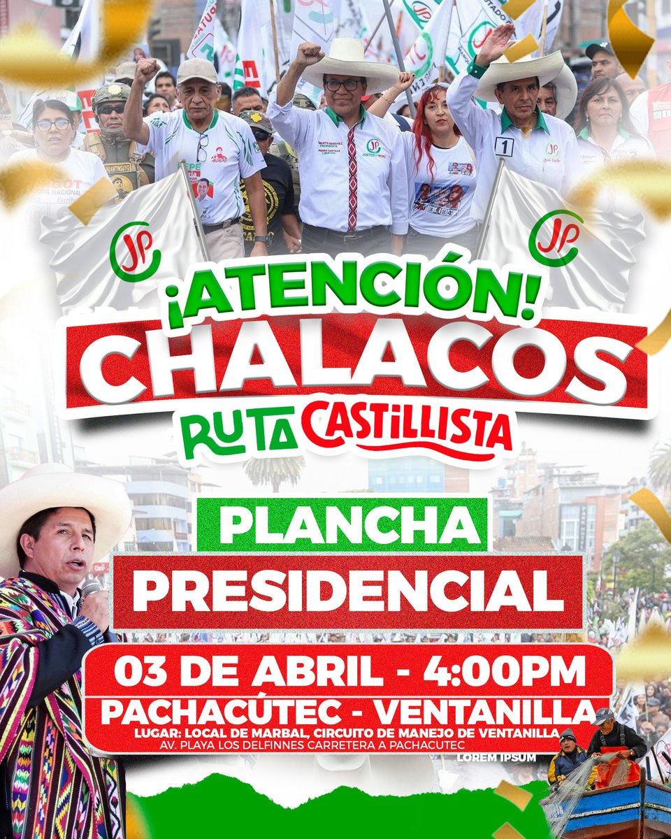 Roberto Sánchez Palomino tweet media