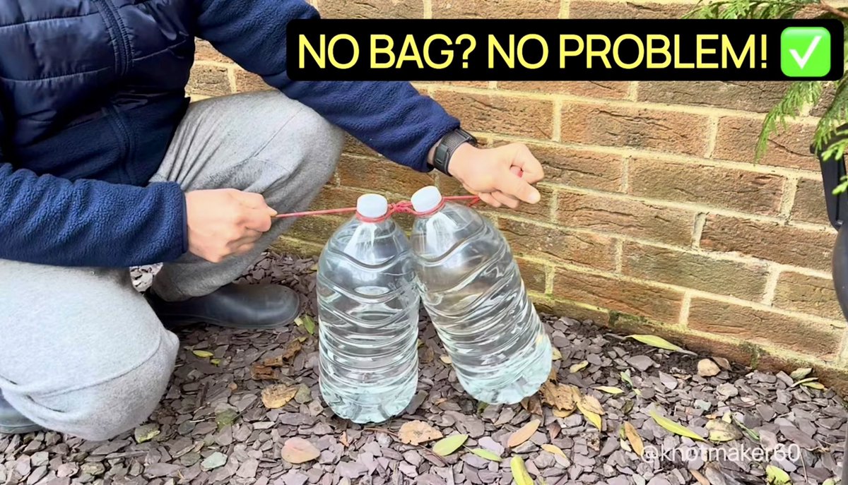 _Chief_pilot's tweet photo. Handcuff Knot: The Secret Tourist Way to Carry Bottles! ⛺️
▶️ https://t.co/9nybRuIFVs via @YouTube 👍

#HandcuffKnot #CampingHacks #SurvivalSkills #RopeTricks #DIY #KnotTying #OutdoorLife #SvetlanaKnot #knotmaker60 #knot #tutorial #camping #tourism #travel https://t.co/BCx3Xpef2x