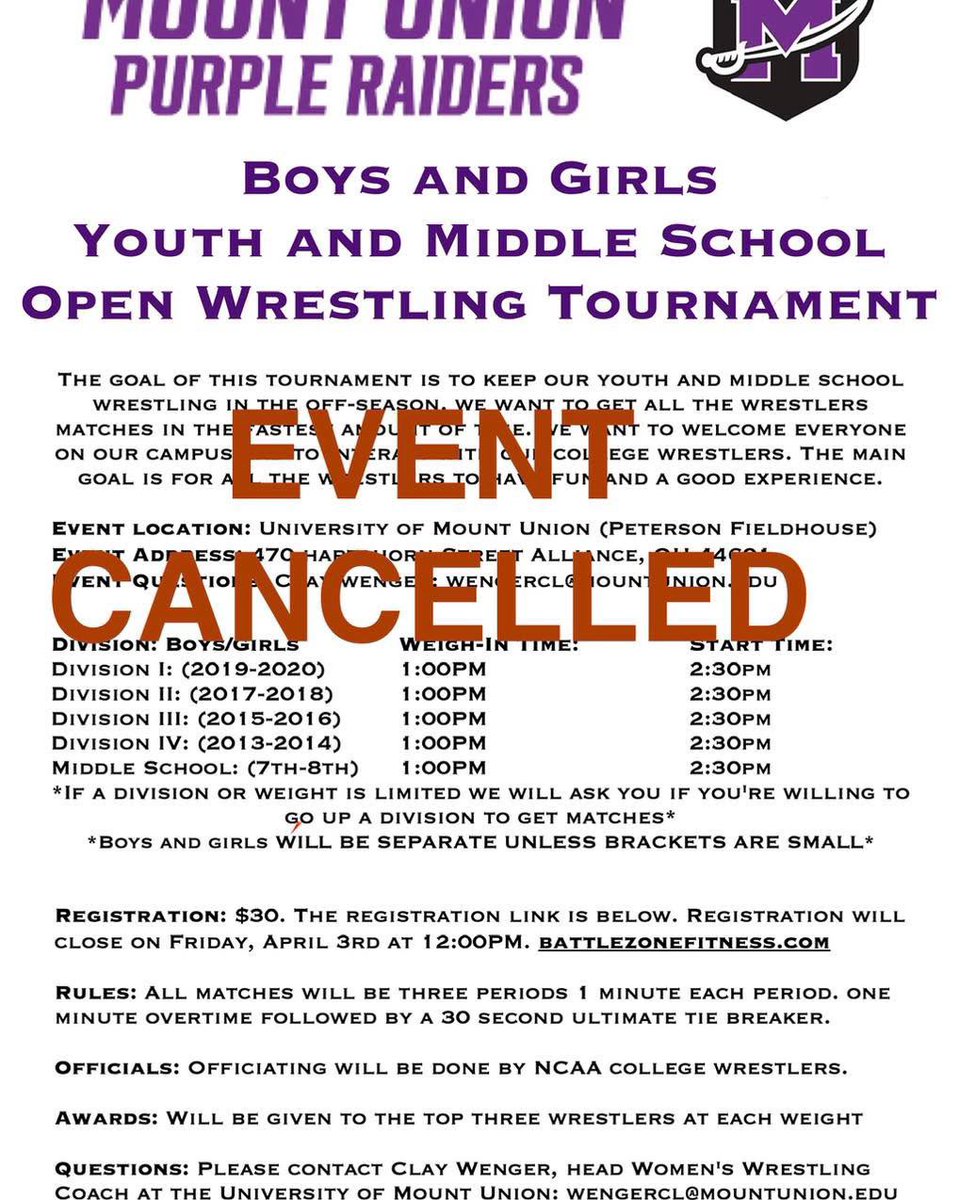 Mount Union Women's Wrestling tweet media