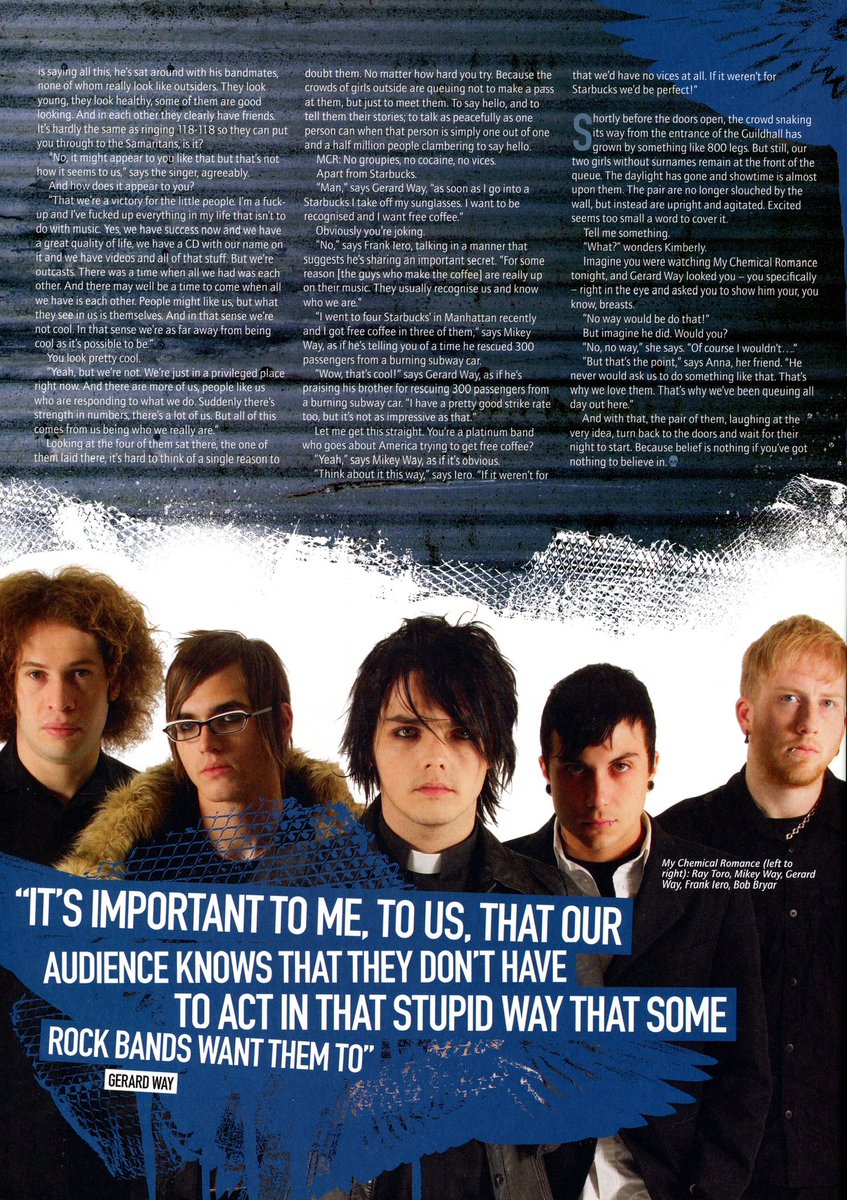The MCR Archive tweet media