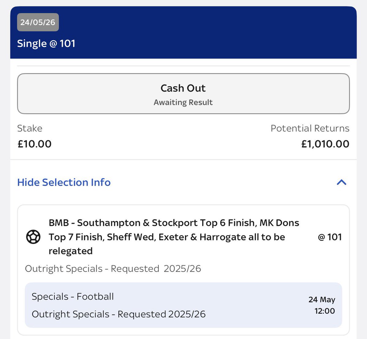 Bad Man’s Football Tips ⚽️ tweet media