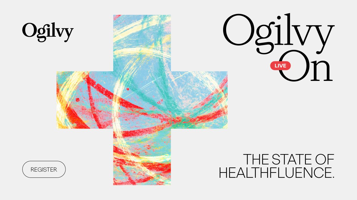 Ogilvy's tweet image. In a world of questionable health trends and rampant misinformation, how does a brand become a trusted voice? 🩺✨

Simply stating facts is no longer enough. The power has shifted to culture, creators, and community—a new world we call #Healthfluence.

Join our next #OgilvyOn
