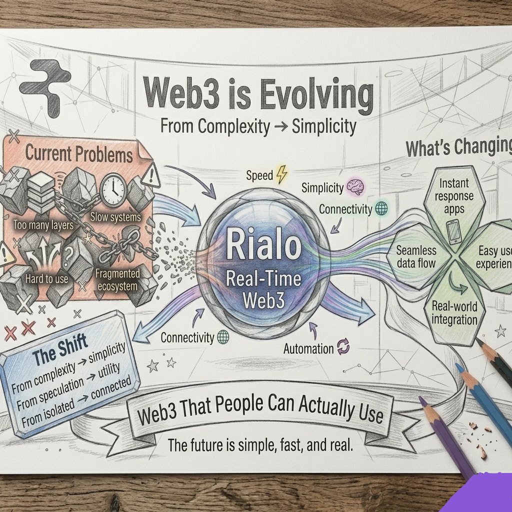 Web3 is growing  but it needs to evolve.The Web3 space has made incredible progress over the past few years. 
<a href="/RialoHQ/">Rialo</a>
<a href="/RialoBangladesh/">Rialo Bangladesh 🇧🇩</a>
New protocols, faster chains, and innovative ideas have pushed the industry forward. But despite all this growth one challenge still remains