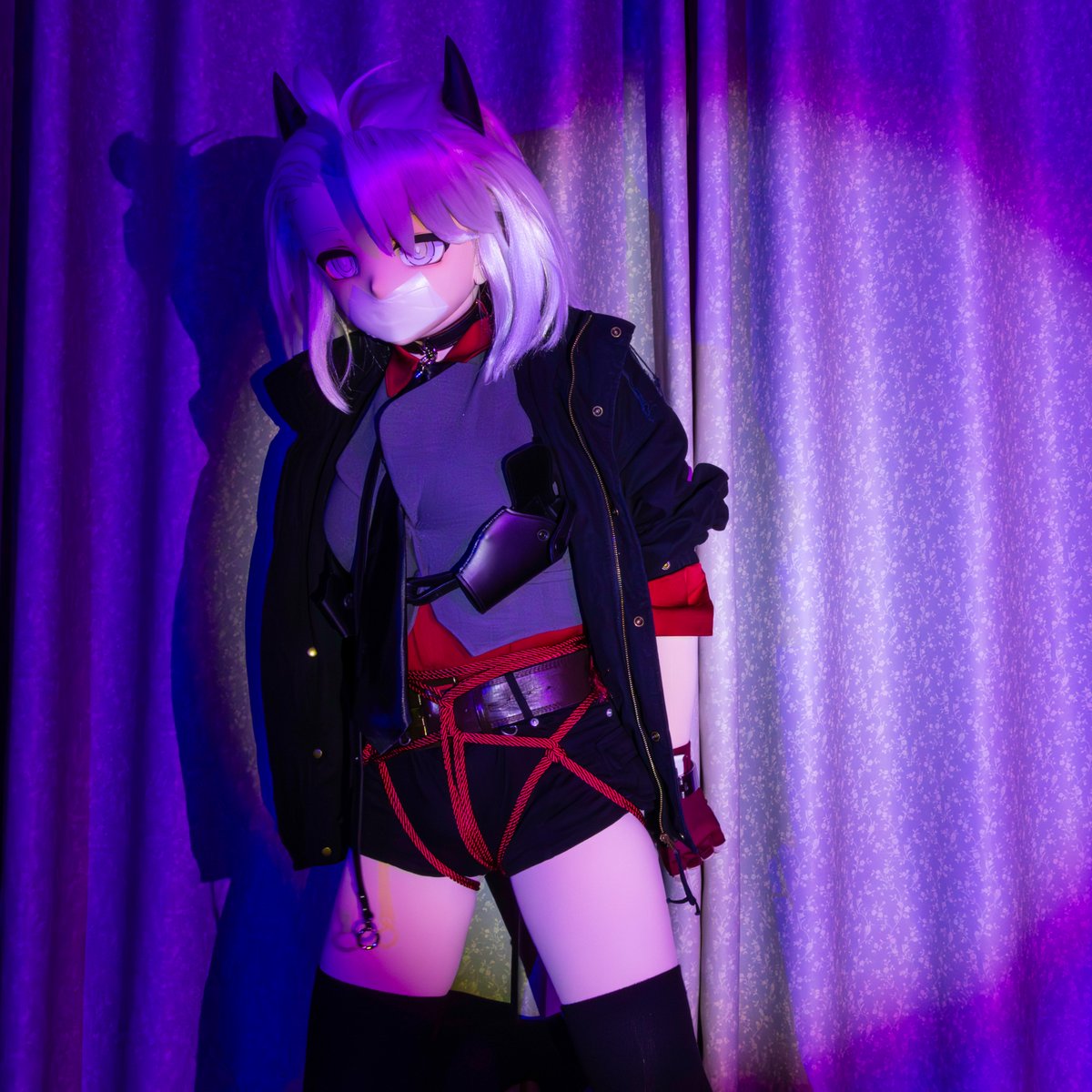 RealFormerHPJ's tweet photo. #helltaker #HellTakerNSFW #helltakerjustice #kigurumi
One more https://t.co/irW1snHbXS