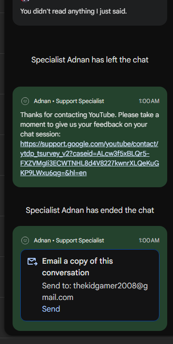 Plazard_'s tweet photo. Alright @TeamYouTube , 

I've contacted support multiple times, I've tweeted at you to try to explain, but I've either been ignored or no one listens to my points.

I have genuine arguments and haven't done anything wrong.

Please read my dm's and let me make my points. https://t.co/pggWDq8Kx9