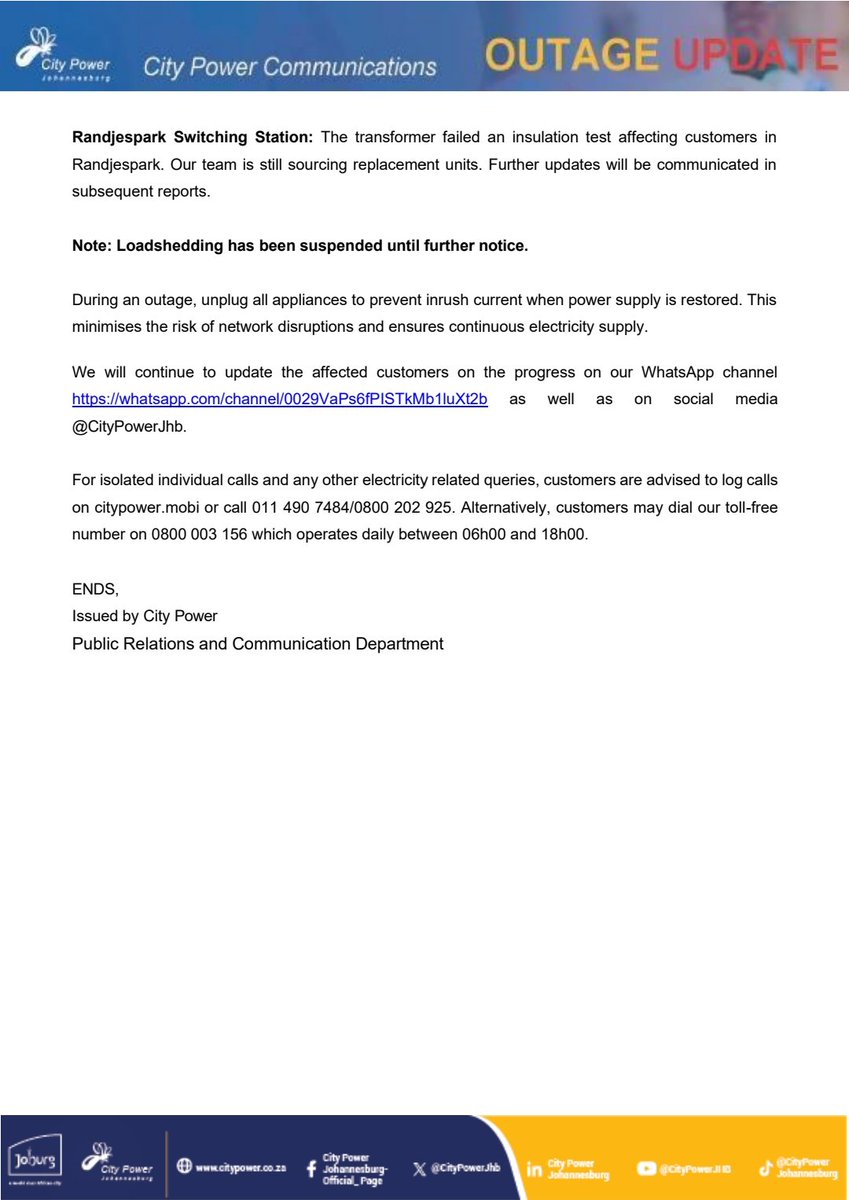 @CityPowerJhb tweet media
