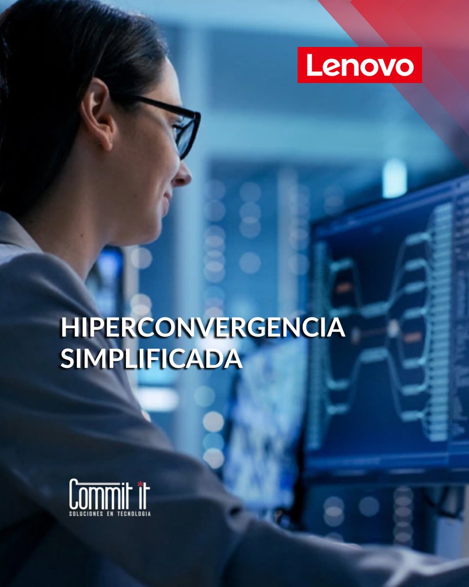 Commit_IT_Arg's tweet photo. Lenovo ThinkAgile integra cómputo, almacenamiento y virtualización en una solución hiperconvergente preparada para entornos exigentes.

Menor complejidad operativa, mayor escalabilidad y gestión centralizada.

https://t.co/EEkPutstUd https://t.co/9IW0nTIS2A
