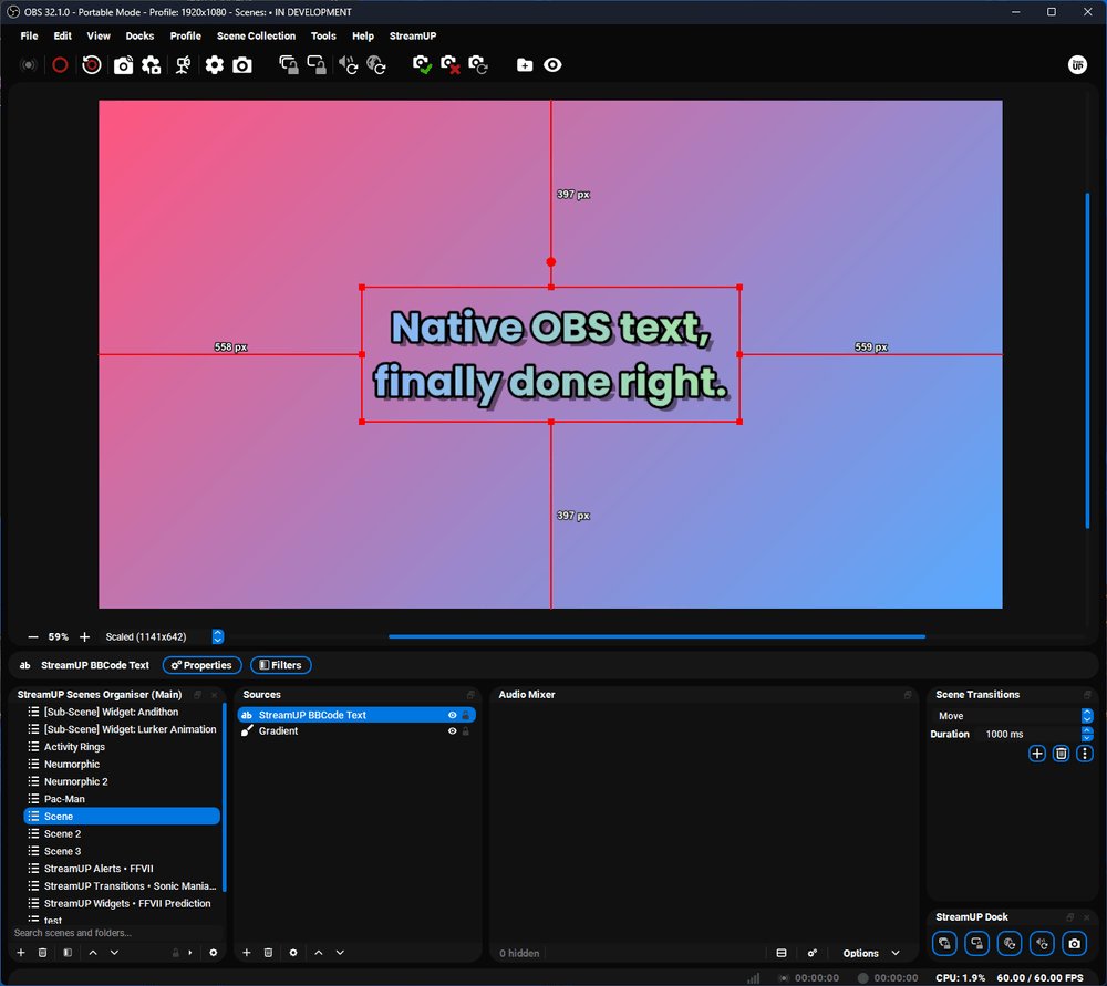 StreamUP tweet media
