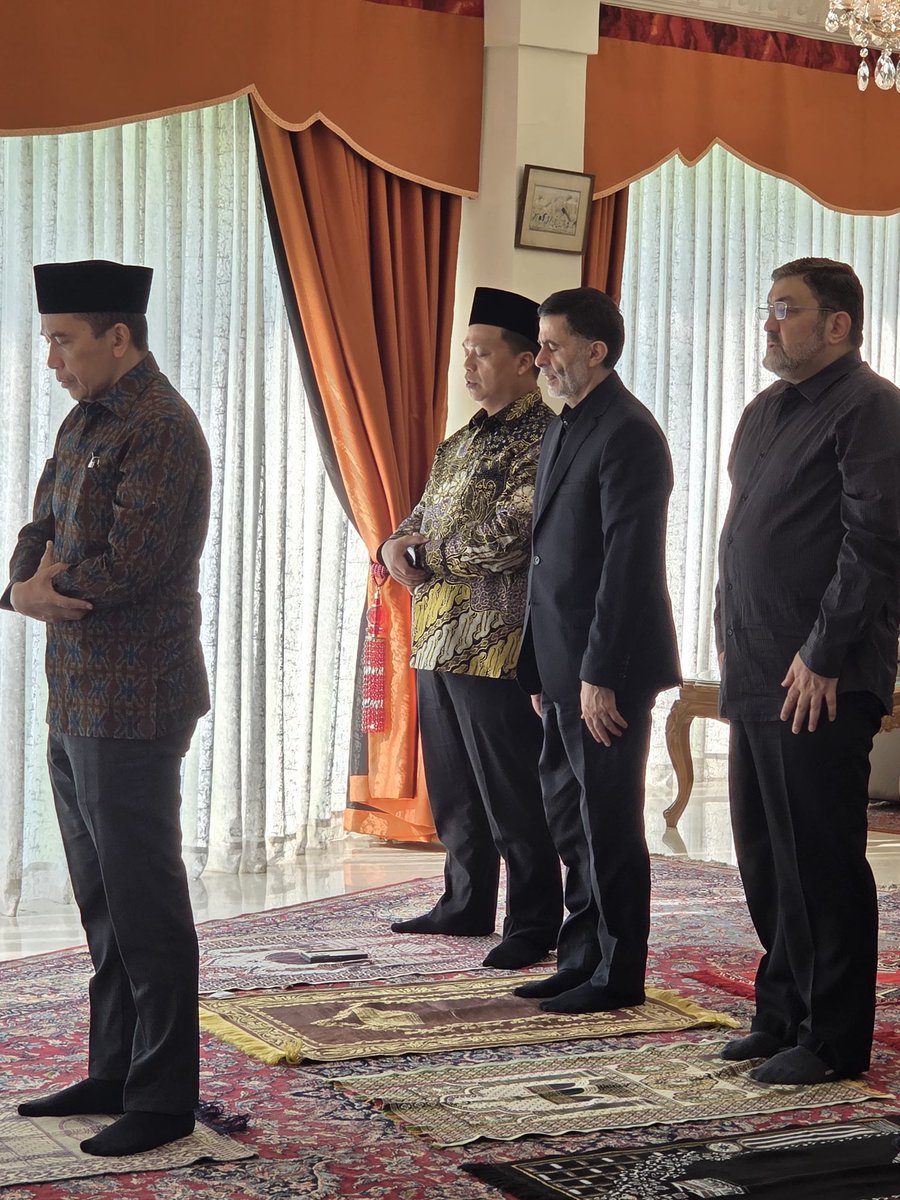 Iran Embassy in Indonesia tweet media