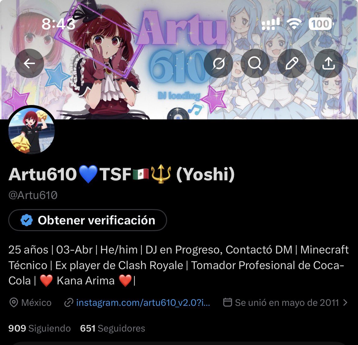 Artu610💙TSF🇲🇽🔱 (Yoshi) tweet media