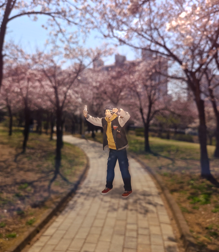 흐린 눈 하고 멀리서 보면 타카오가 실존하는 것 같아보여요