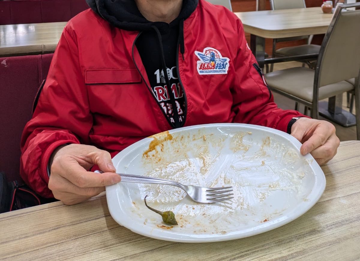 bir iş nedeniyle iki gündür suriyedeyim
üzerimde kırmızı teknofest montu var
nereye gidip yemek yesem bir şey içsem hesap almıyorlar 
borcunuz talip erdoğan tarafından ödendi diyorlar

evet tayyip ismine talip diyor suriyeliler :)