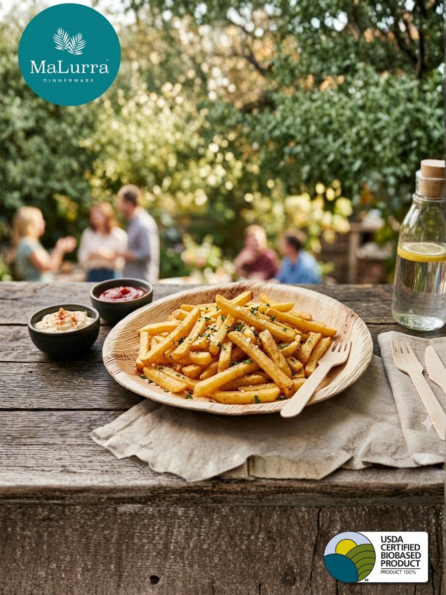 MalurraD's tweet image. From brunch to dinner, make every 8” round palm leaf plate look like a masterpiece. Quality you can feel, style you can see. 🍝📸
Delivered in in 3 to 5 days.

#FoodieStyle #Dinnerware #PlatingArt #ChefMode