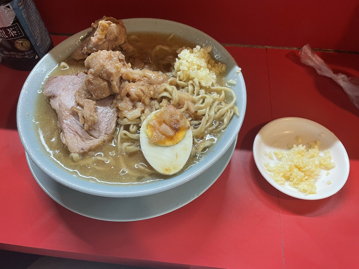 w_monkeysheep's tweet photo. 西新井大師 #富士丸
4/3 麺少なめ カタメ ニンニクちょいマシ https://t.co/5QXotdbWU9