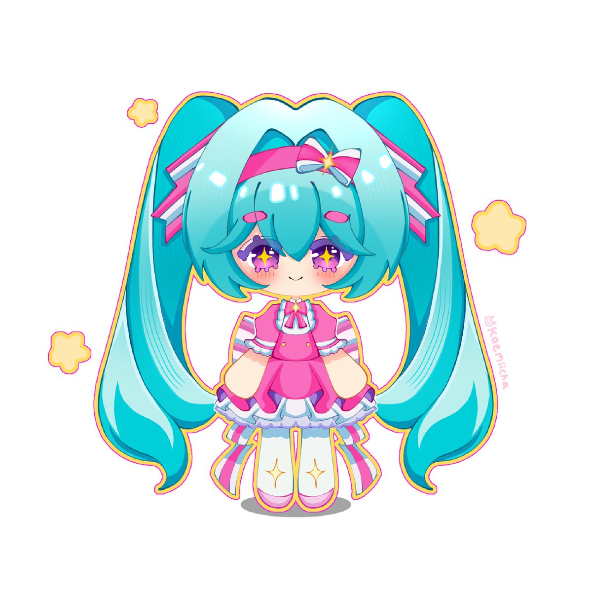 kaemiicha's tweet photo. Retry Now Hatsune Miku

Another Hatsune Miku fanart!! and i tried a new chibi style (⁠◍⁠•⁠ᴗ⁠•⁠◍⁠)

#hatsunemiku #artmoots https://t.co/fqeLgSfn0H